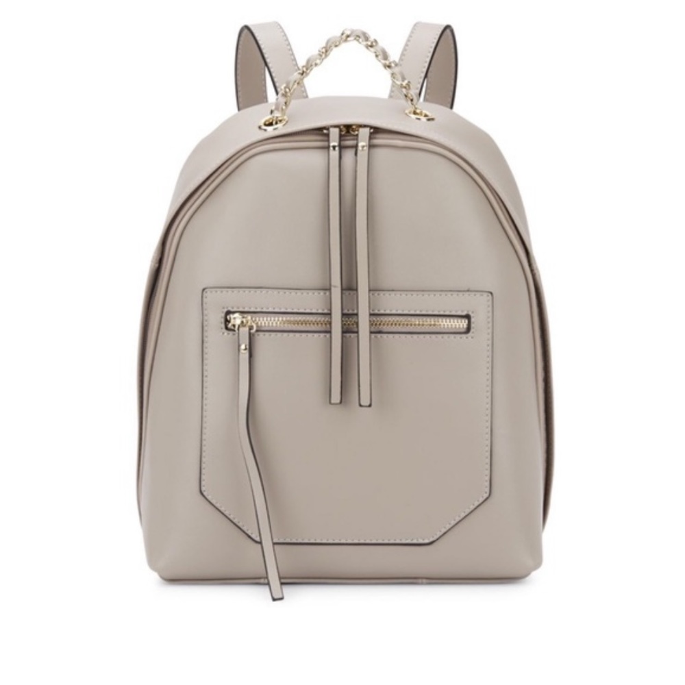 Brand New-100% Leather- Purse- Backpack- KC Jagger- Tan